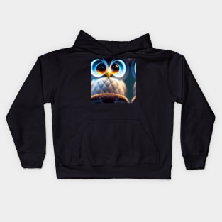 Just a Space Owl 2 Kids Hoodie